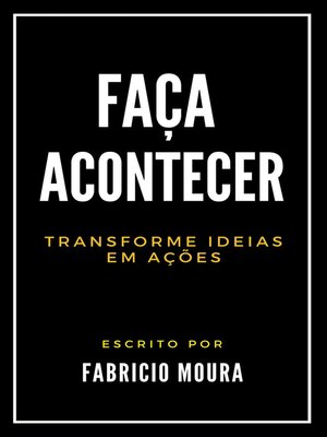 cover image of Faça Acontecer